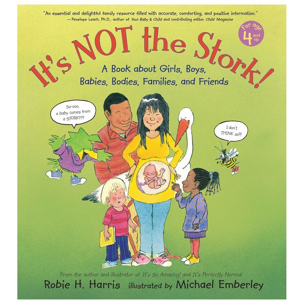  كتاب it's not the stork! a book about girls, boys, babies, bodies, families and friends