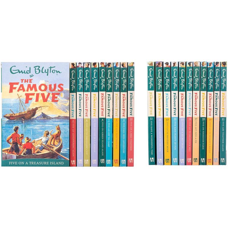 Famous Five Series: Set Of 21 Books