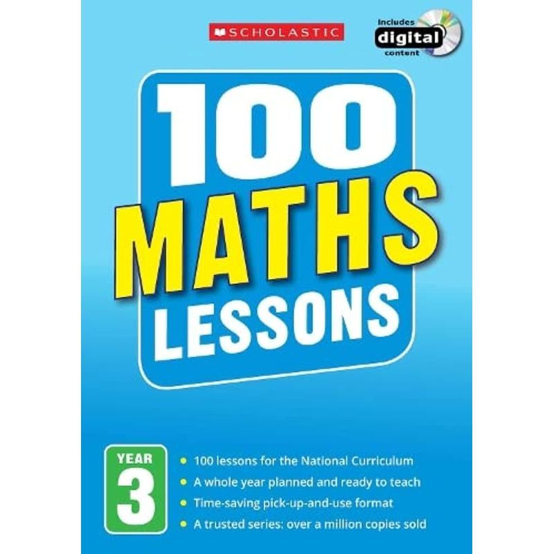 كتاب 100 Maths Lessons: Year 3