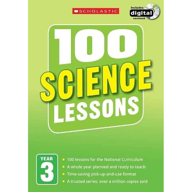 كتاب 100 Science Lessons: Year 3