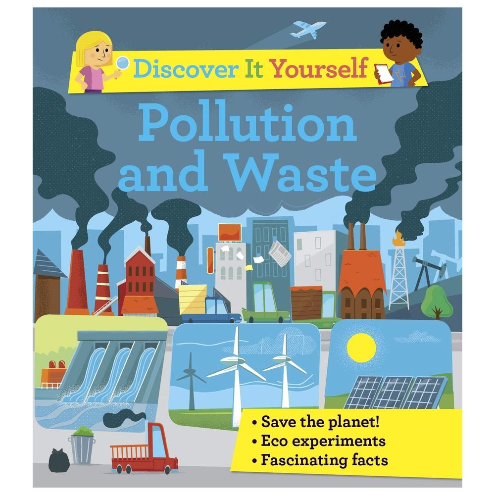  كتاب discover it yourself: pollution and waste