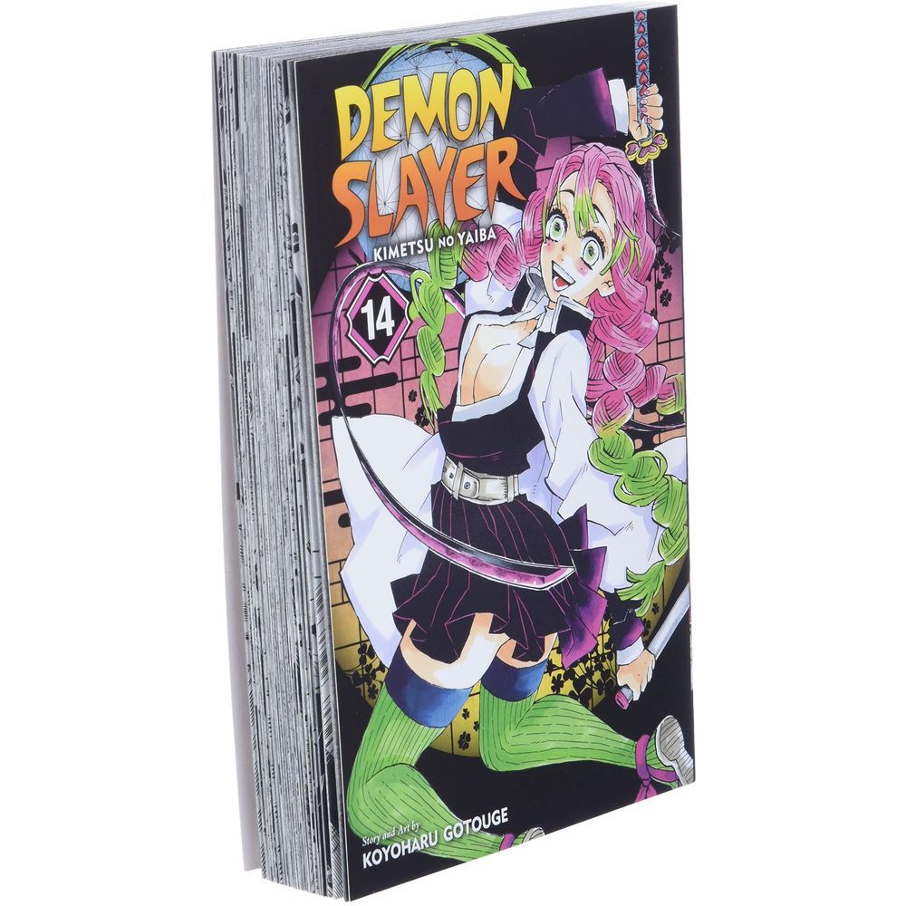  كتاب demon slayer: kimetsu no yaiba: volume 14