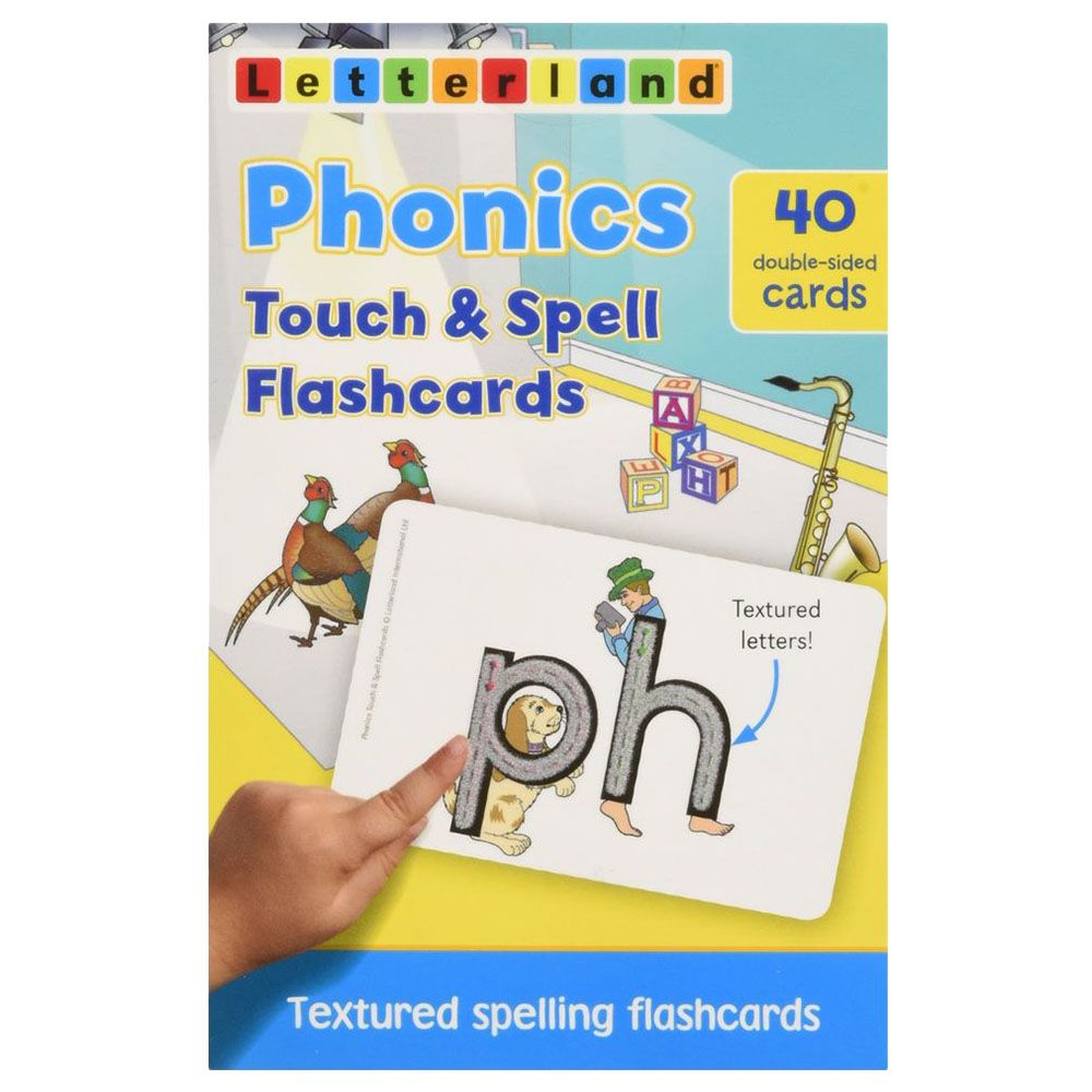 بطاقات تعليمية Phonics Touch & Spell Flashcards