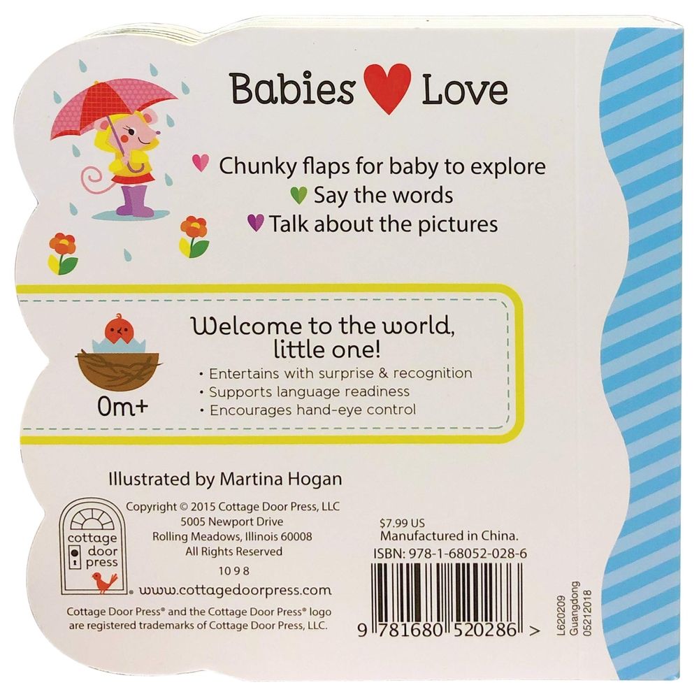  كتاب babies love opposites