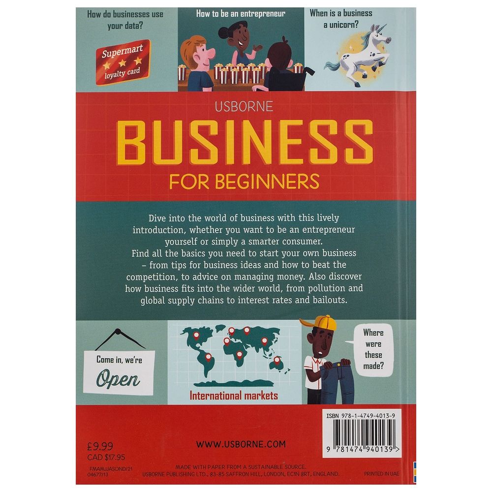 Usborne Books - Business For Beginners