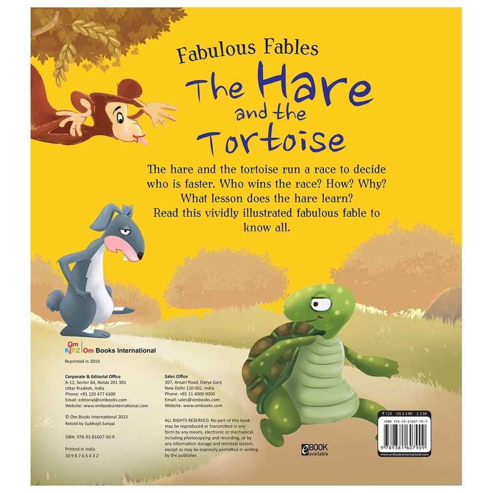  كتاب the hare and the tortoise : fabulous fables