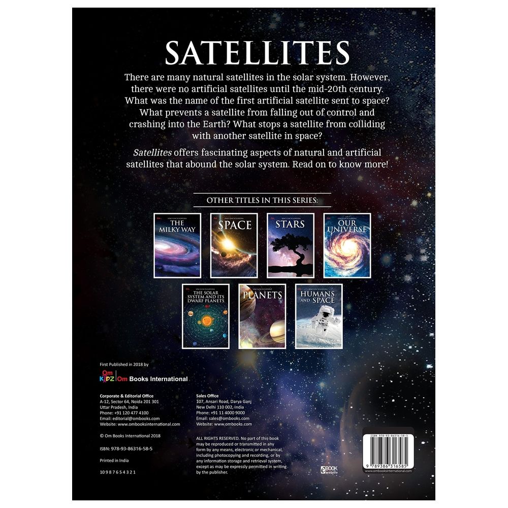  كتاب satelites : space encyclopedia