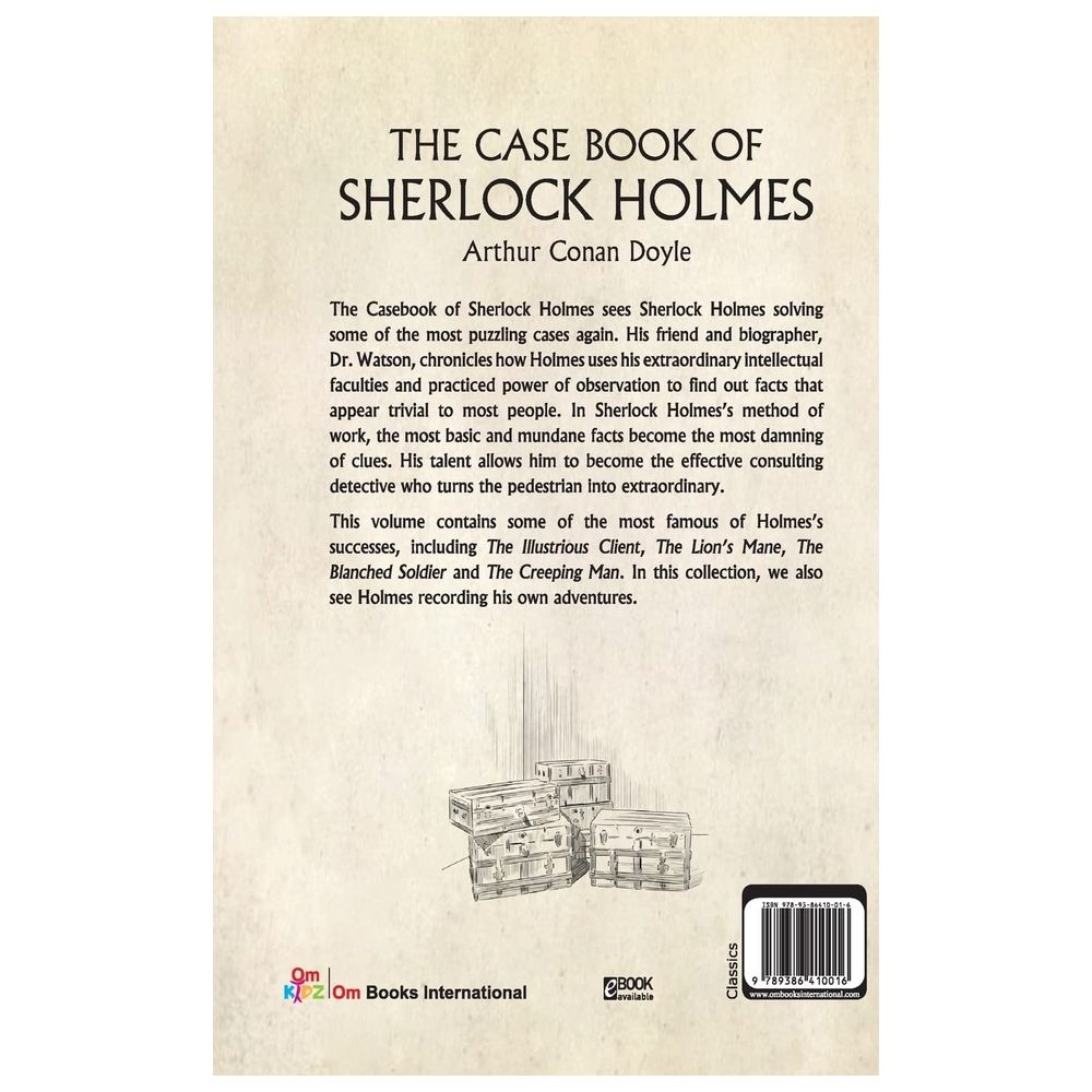  كتاب the case book of sherlock homes : om illustrated classics