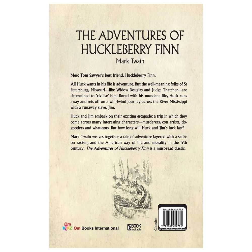 The Adventures Of Huckleberry Finn : Om Illustrated Classics