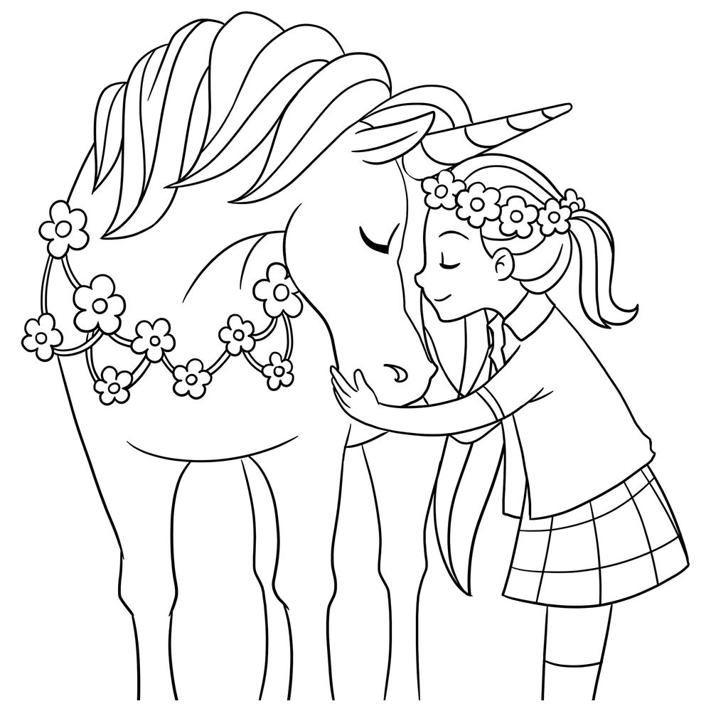 كتاب تلوين Unicorn Coloring Book: For Kids Ages 4-8