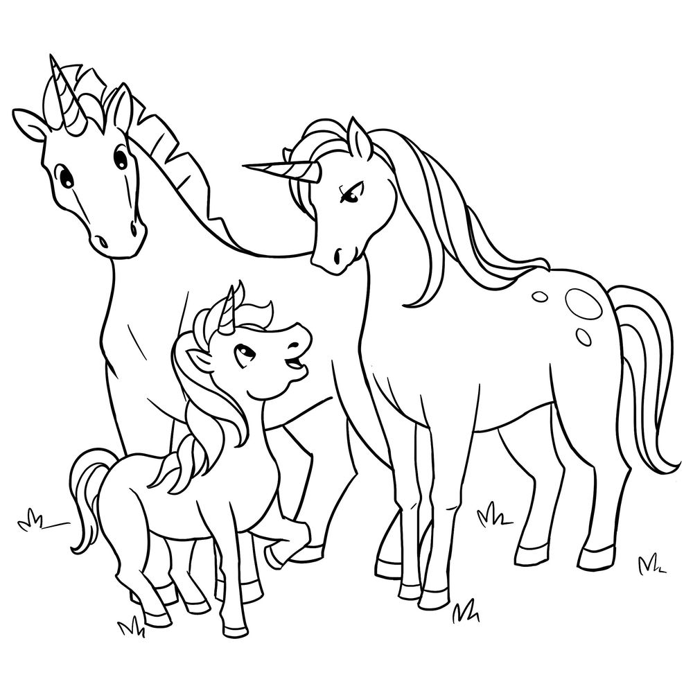 كتاب تلوين Unicorn Coloring Book: For Kids Ages 4-8