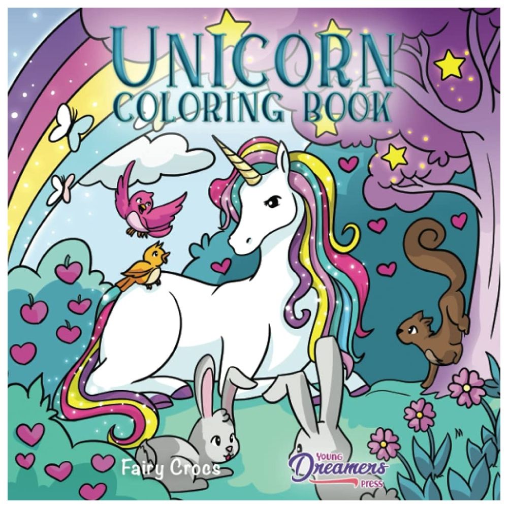 كتاب تلوين Unicorn Coloring Book: For Kids Ages 4-8