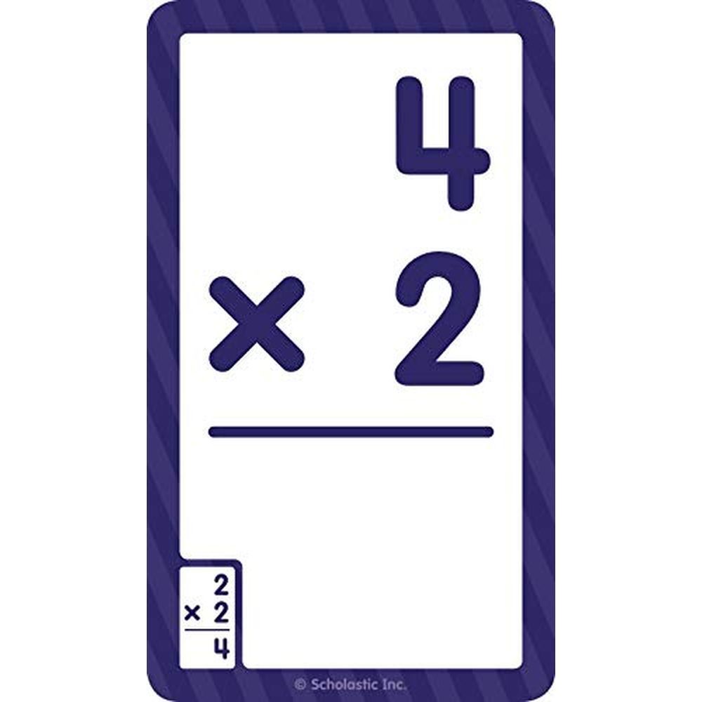 Flash Cards: Multiplication 0 - 12