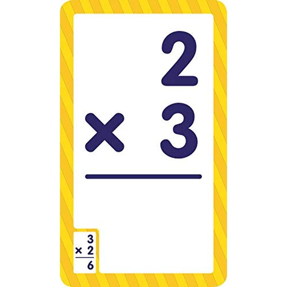 Flash Cards: Multiplication 0 - 12