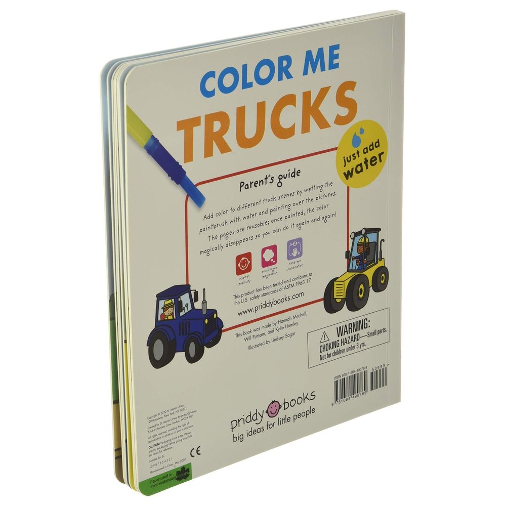 كتاب التلوين Color Me - Trucks