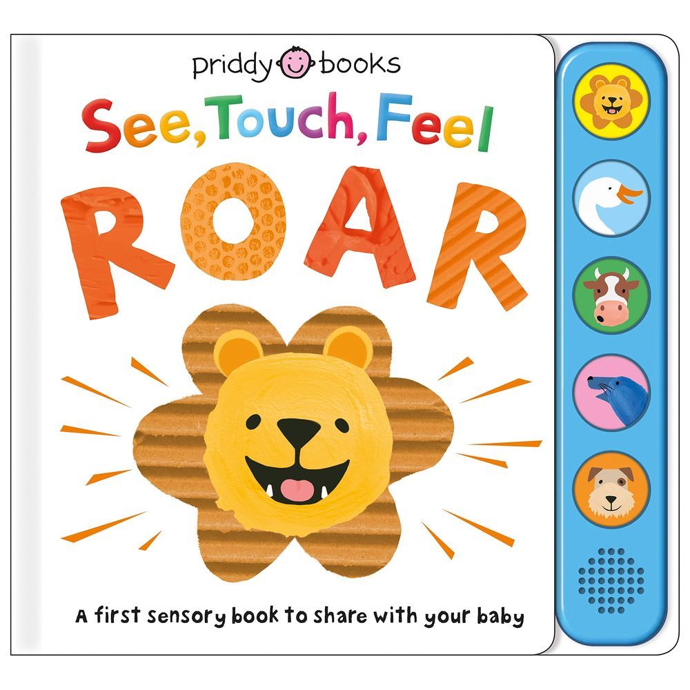 كتاب See, Touch, Feel: A First Sensory Book