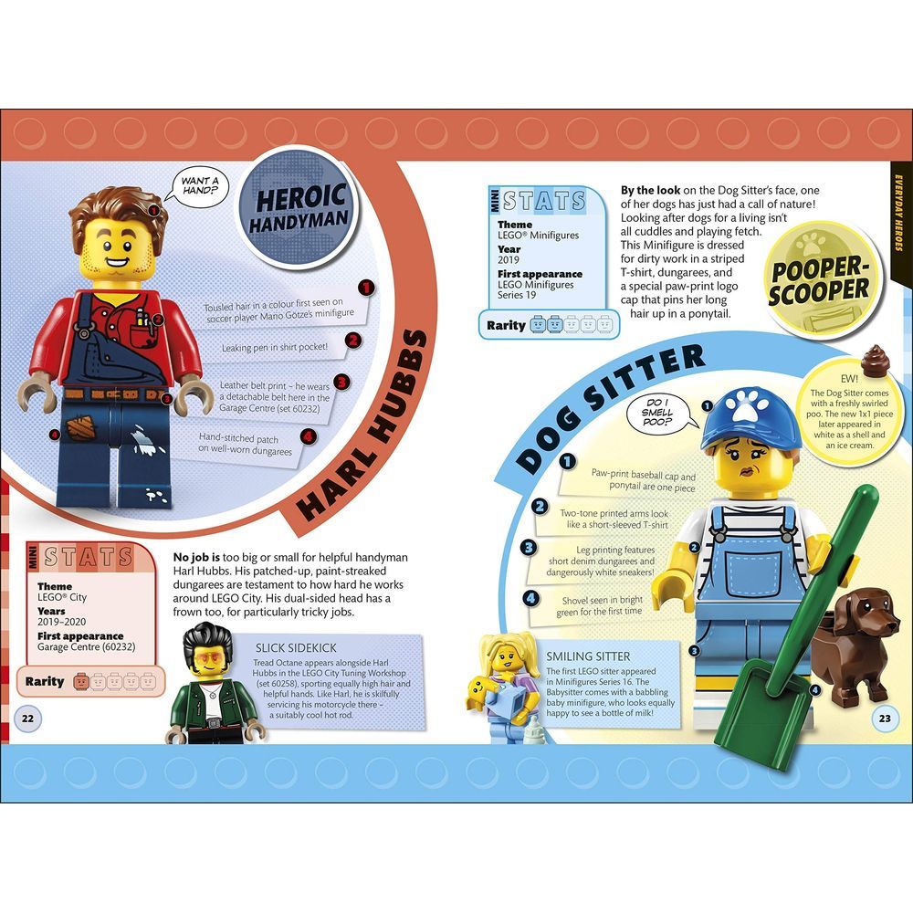 كتاب LEGO Minifigure Handbook