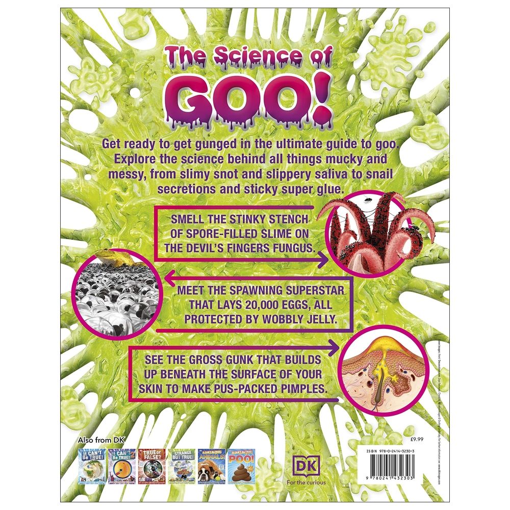  كتاب the science of goo!: from saliva and slime to frogspawn and fungus