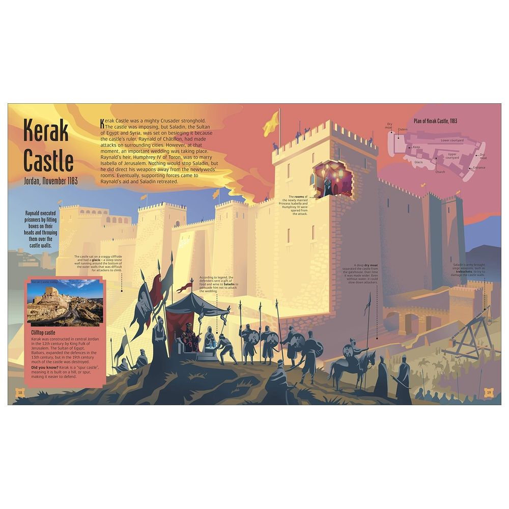  كتاب castles: conquer the world's most impressive castles