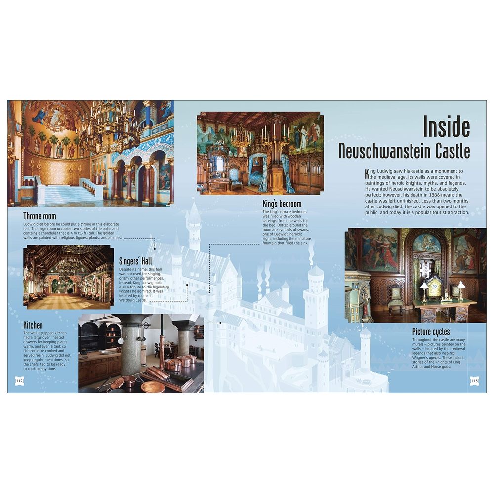  كتاب castles: conquer the world's most impressive castles