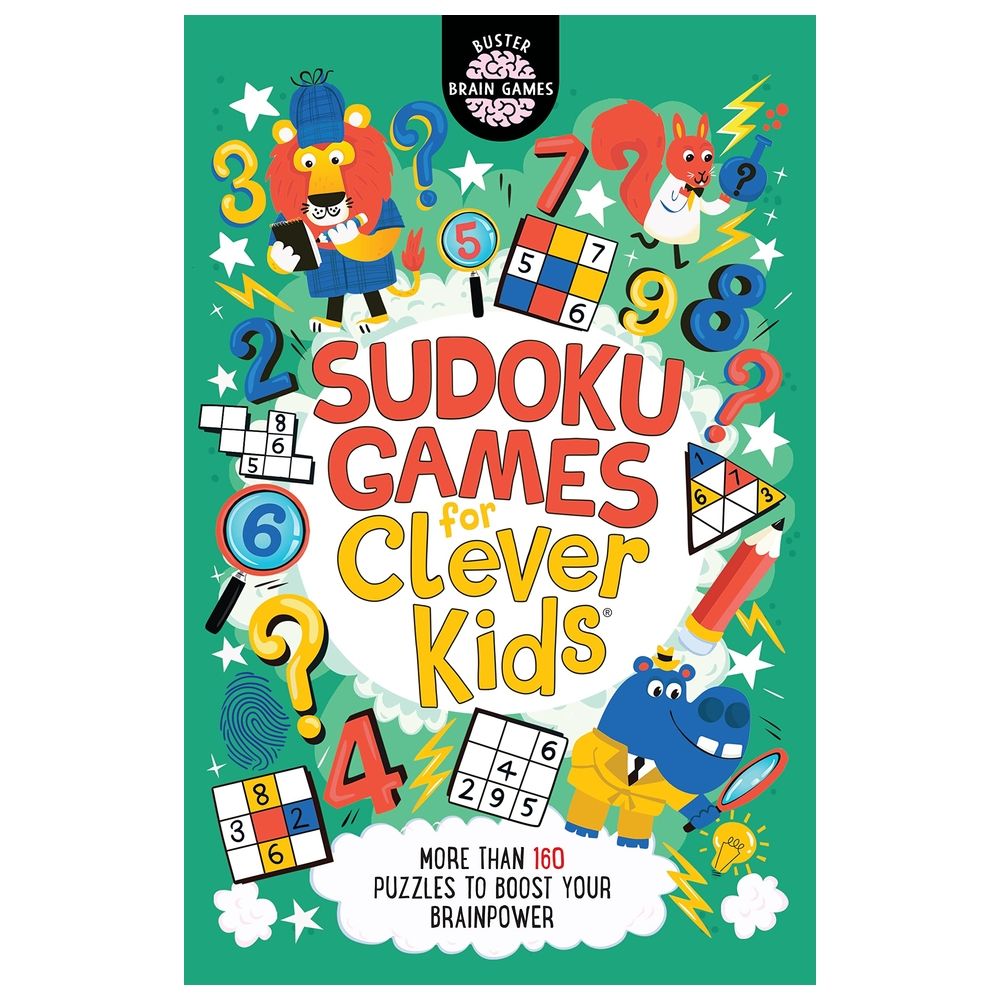  كتاب sudoku games for clever kids