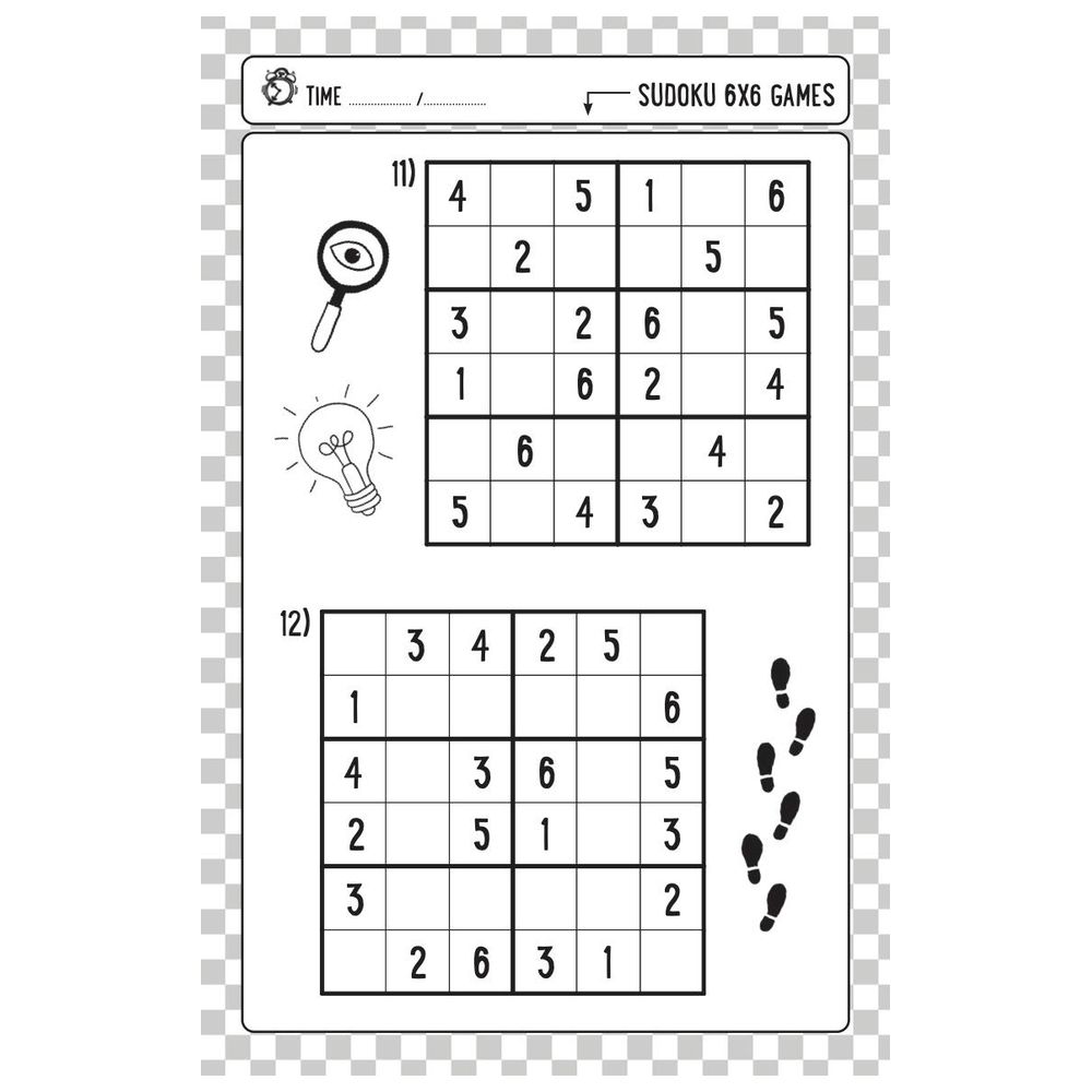  كتاب sudoku games for clever kids