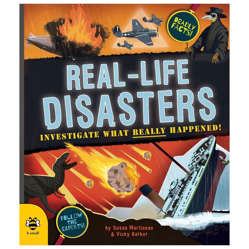  كتاب real-life disasters: investigate what really happened!