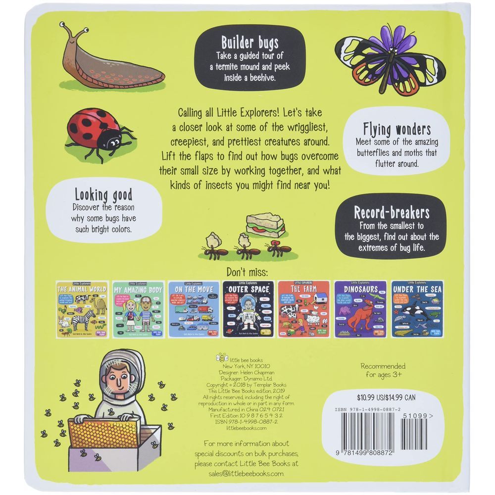  كتاب little explorers: bugs