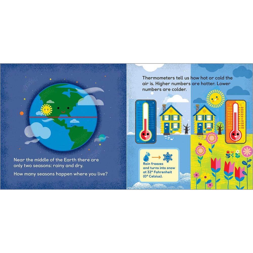  كتاب all about weather: a first weather book for kids