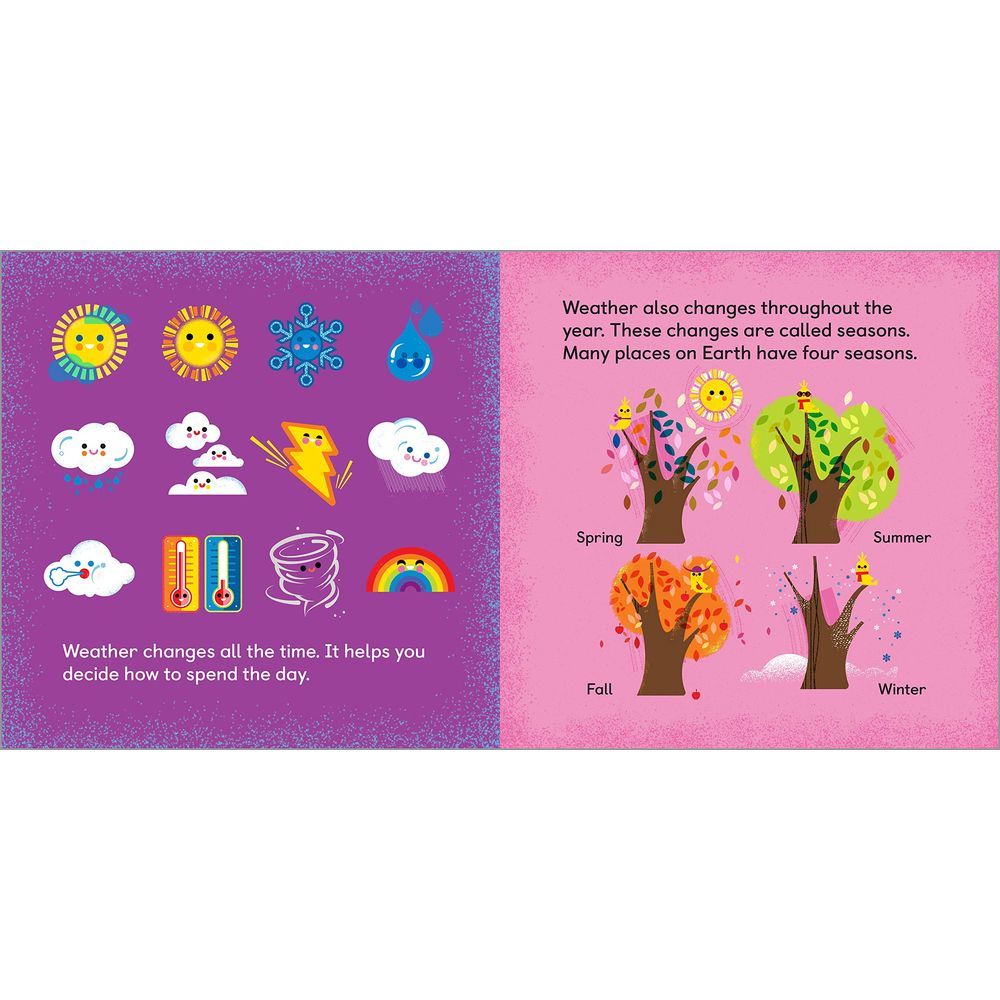  كتاب all about weather: a first weather book for kids