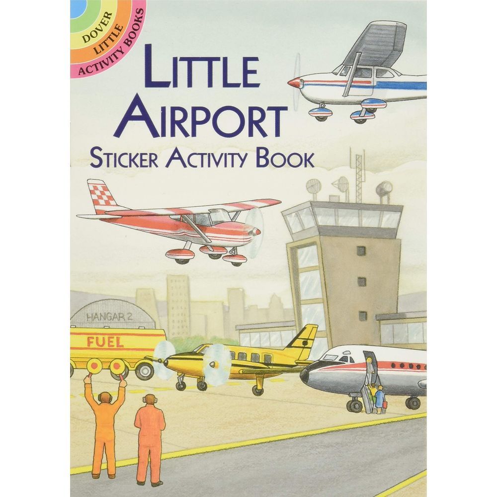 Little Airport Sticker Activity Book