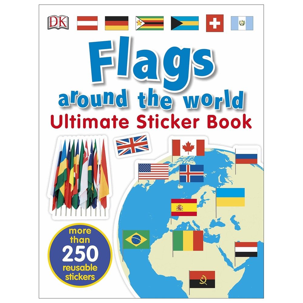 Flags Around The World Ultimate Sticker Book