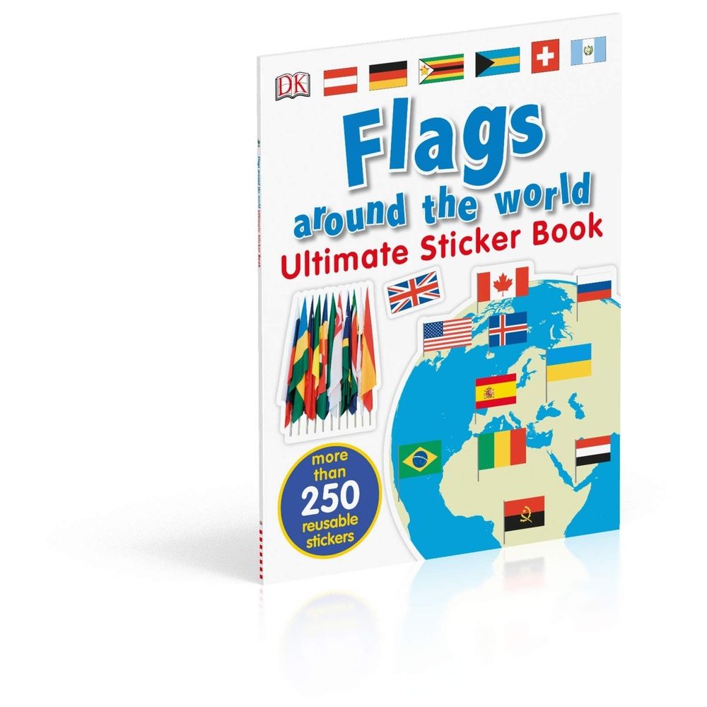  كتاب flags around the world ultimate sticker book