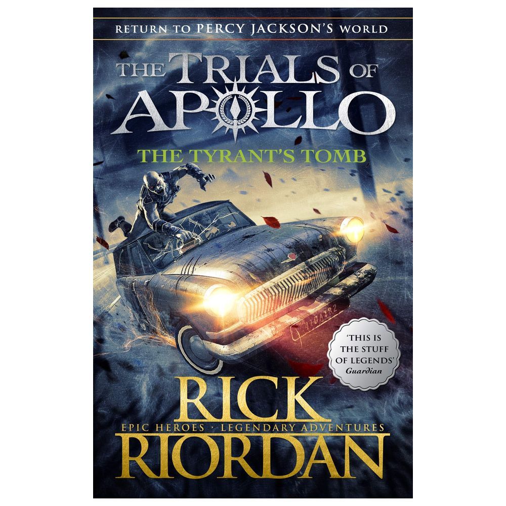  كتاب the tyrant's tomb: the trials of apollo book 4