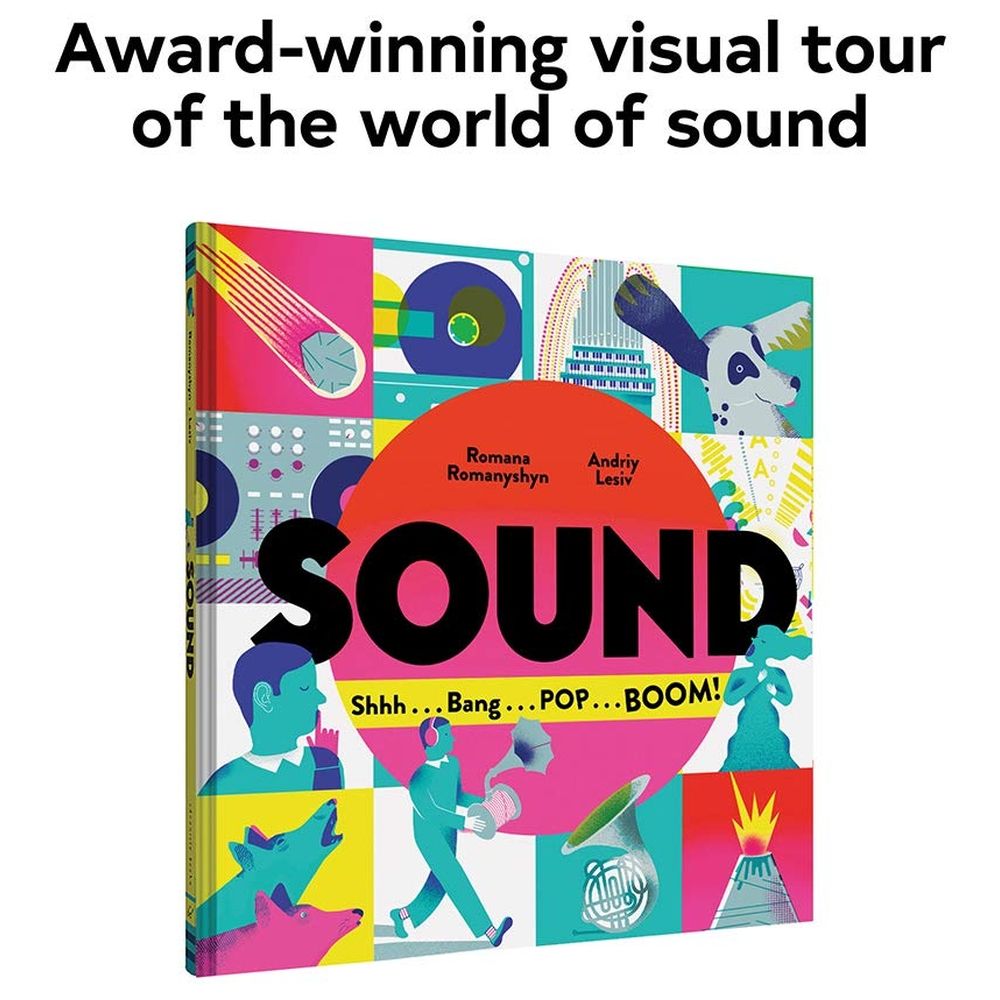  كتاب sound: shhh . . . bang . . . pop . . . boom!