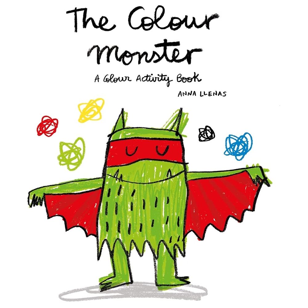  كتاب the colour monster: a colour activity book