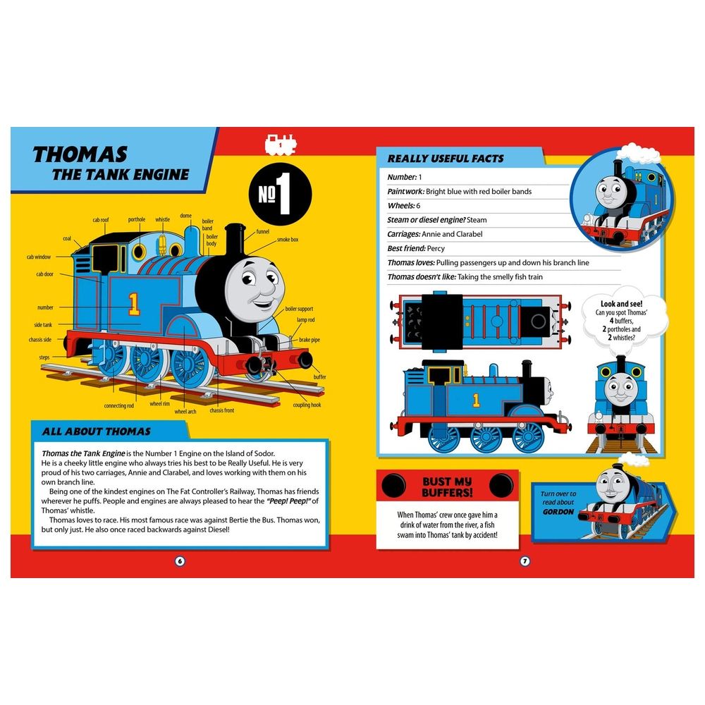 كتاب Thomas & Friends: The Big Book Of Engines