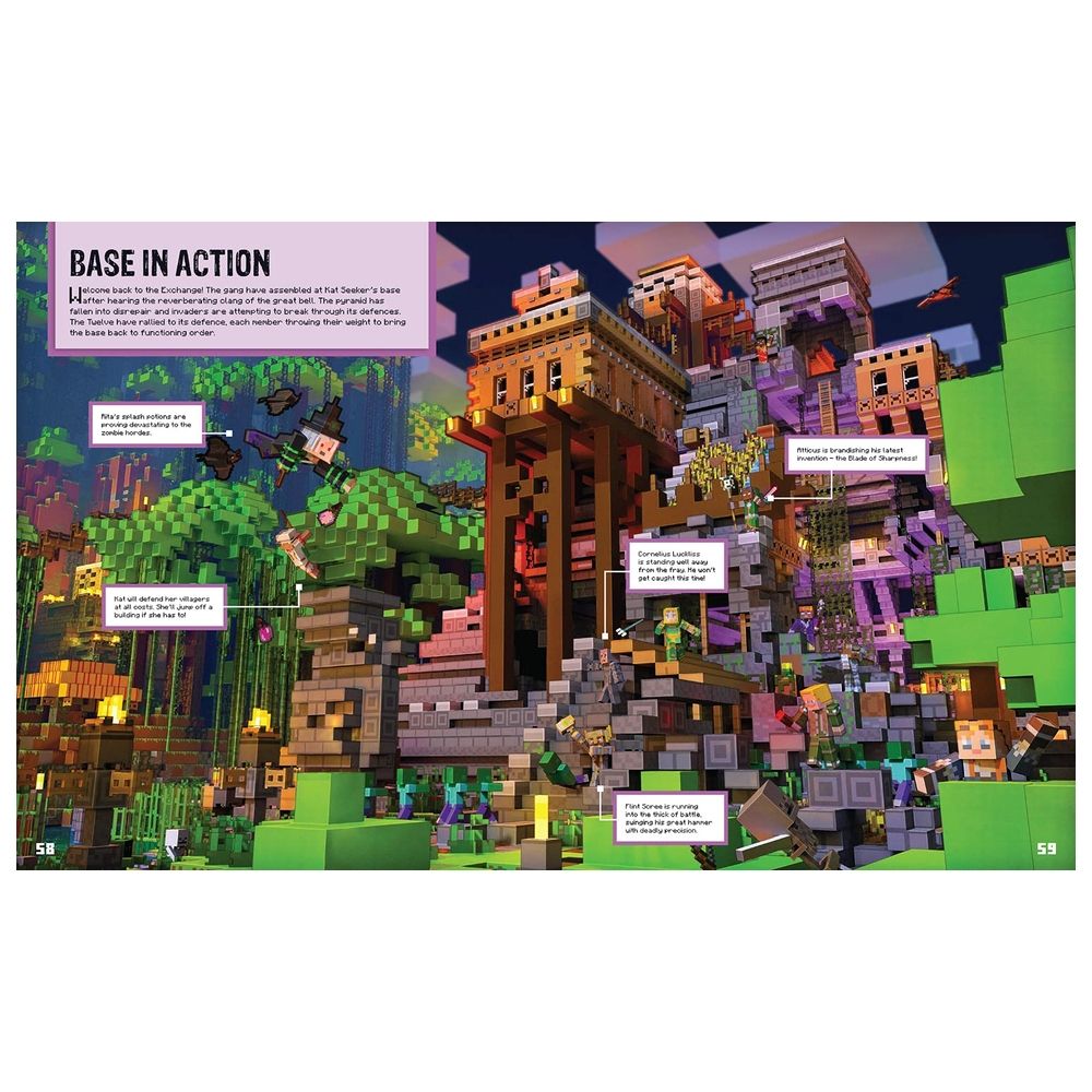 كتاب Minecraft Epic Bases 12 Mind Blowing Builds