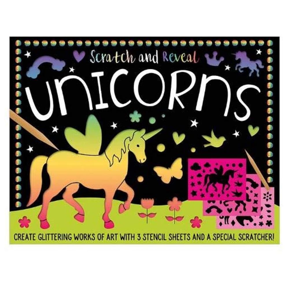  كتاب scratch and reveal unicorns