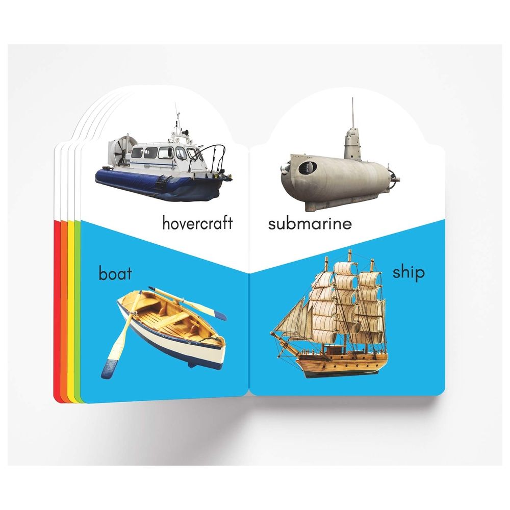 My Early Learning Book Of Transport: Attractive Shape Board Books For Kids