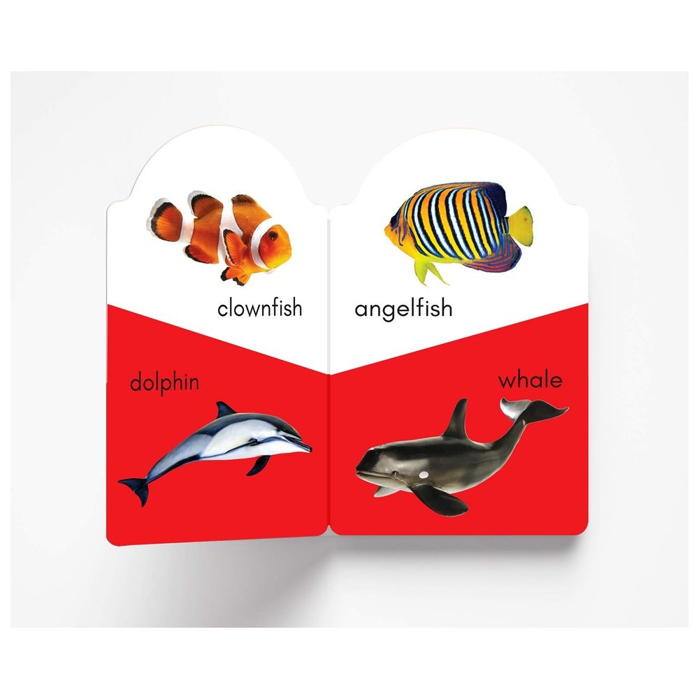 My Early Learning Book Of Sea Animals: Attractive Shape Board Books For Kids