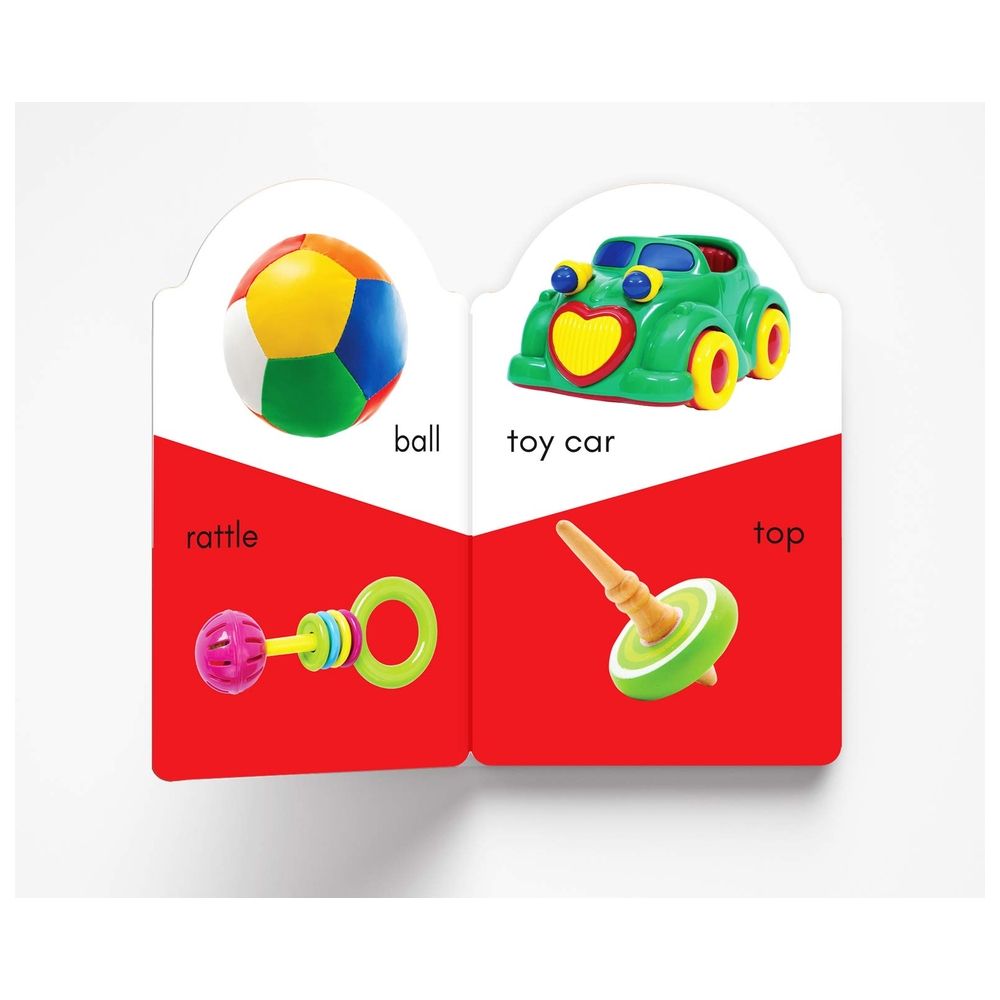  كتاب my early learning book of toys: attractive shape board books for kids