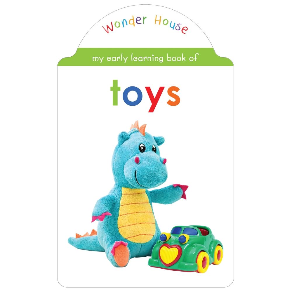  كتاب my early learning book of toys: attractive shape board books for kids