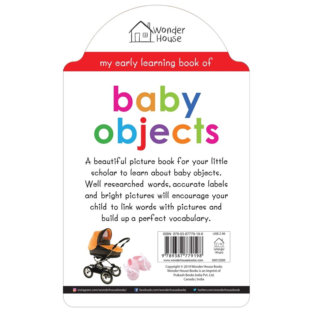 My Early Learning Book Of Baby Objects: Attractive Shape Board Books For Kids