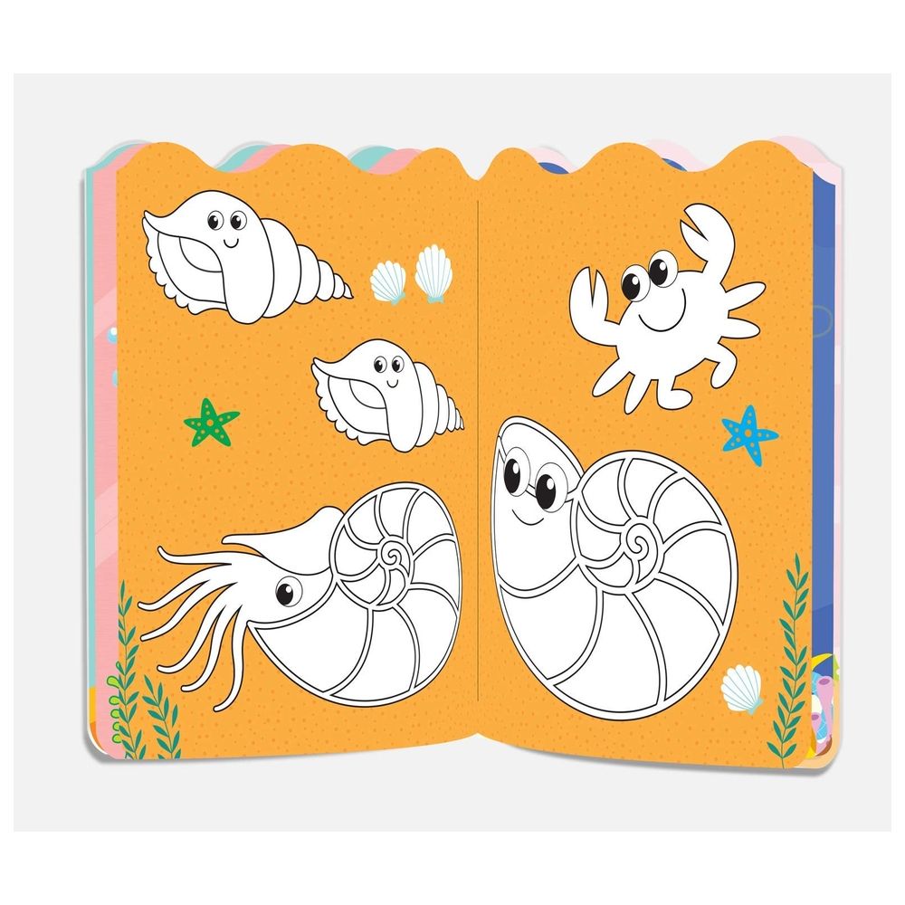 Under The Sea - Coloring And Sticker Activity Book