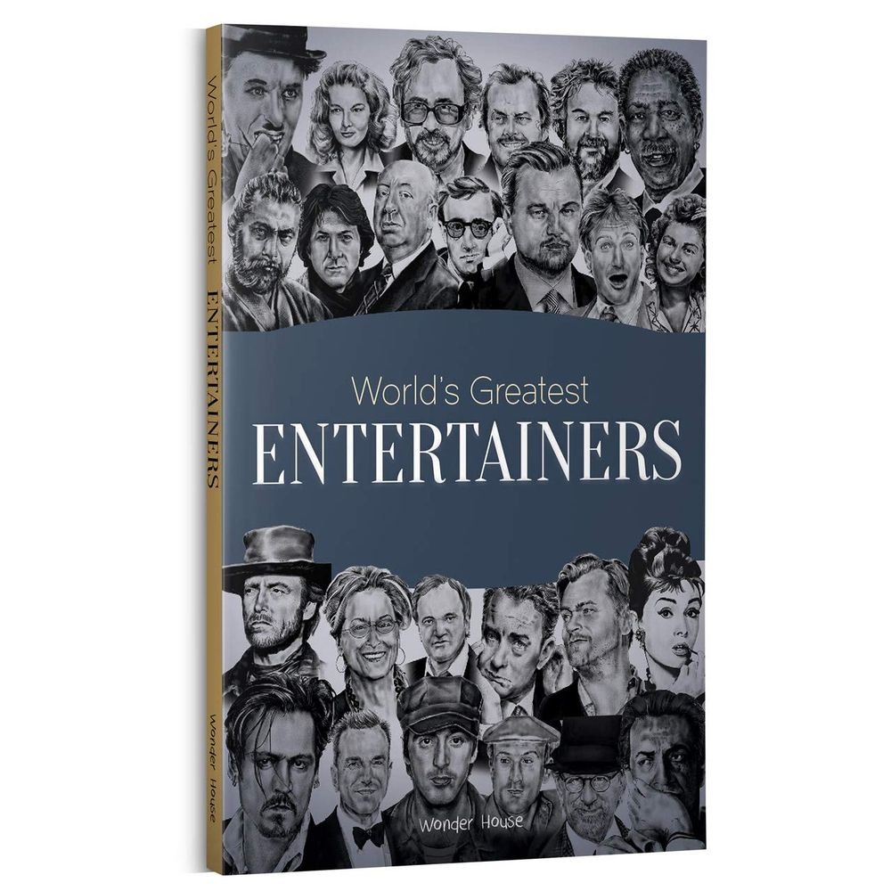  كتاب world's greatest entertainers : biographies of inspirational personalities for kids