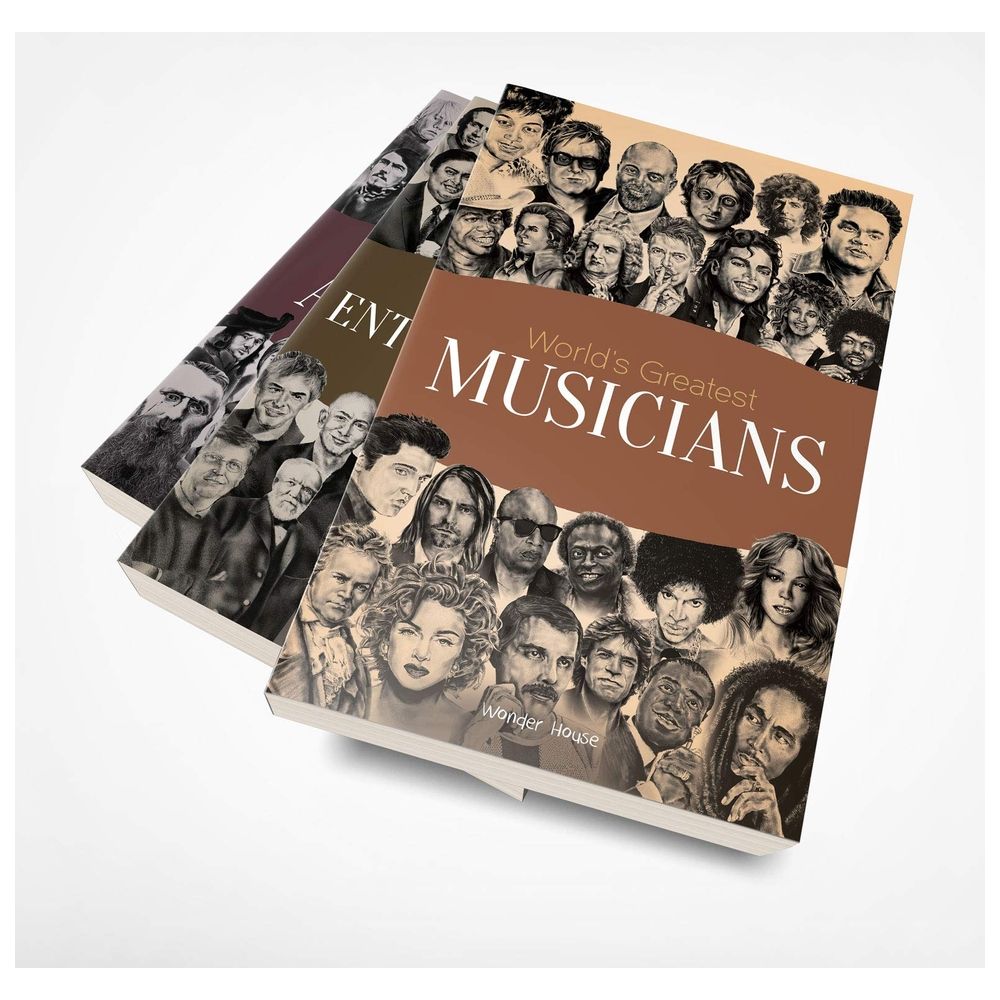  كتاب world's greatest musicians : biographies of inspirational personalities for kids