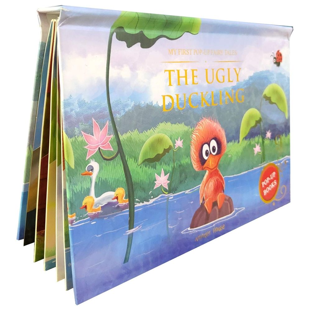  كتاب my first pop up fairy tales - the ugly duckling