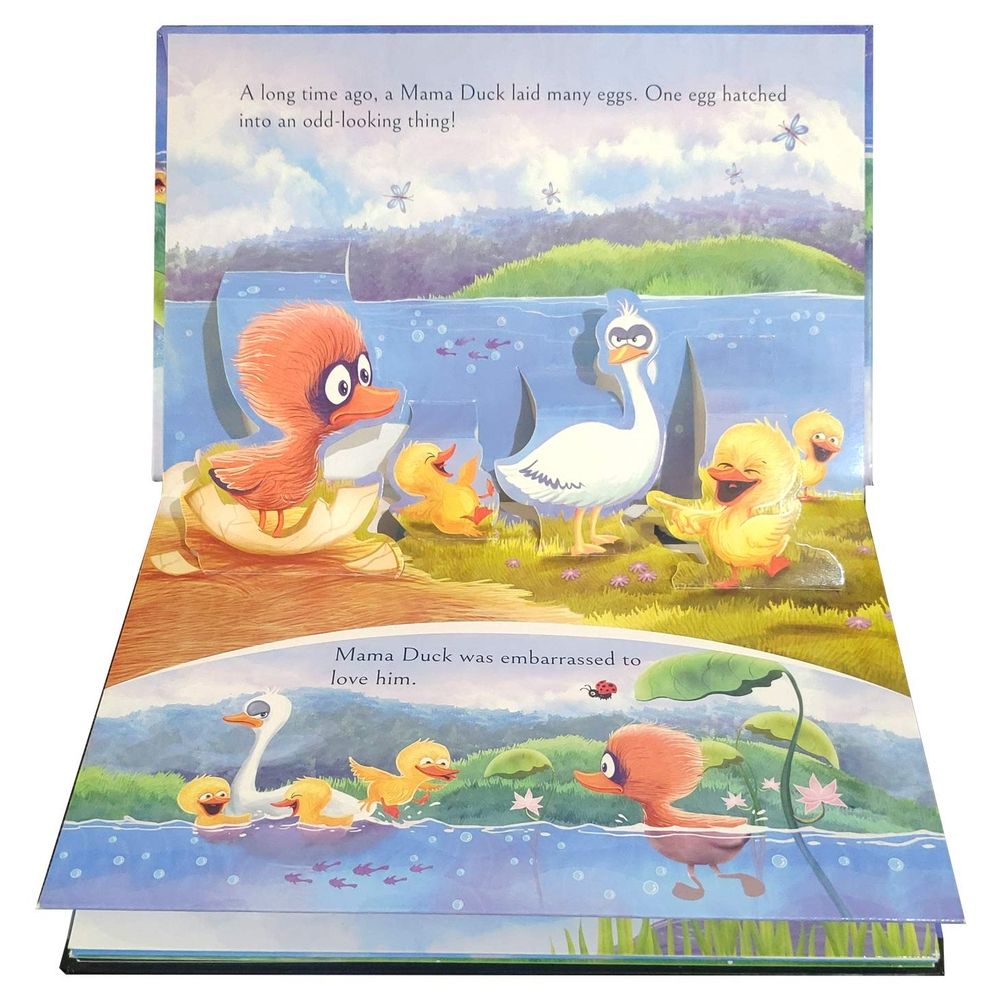  كتاب my first pop up fairy tales - the ugly duckling