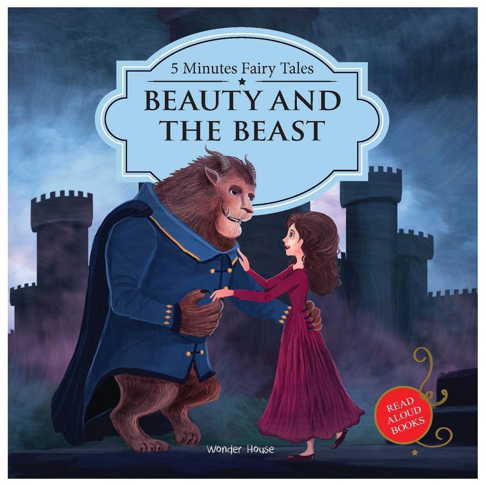  كتاب 5 minutes fairy tales: beauty and the beast